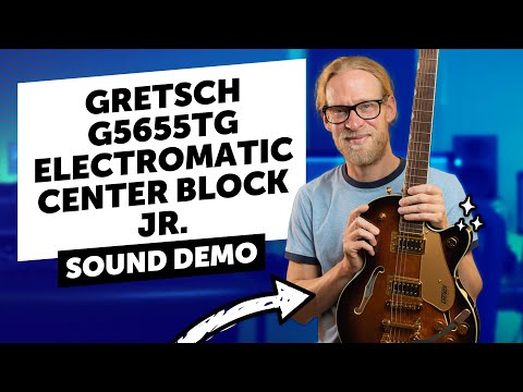 Gretsch G5655TG Electromatic (Single Barrel Burst) - Sound Demo