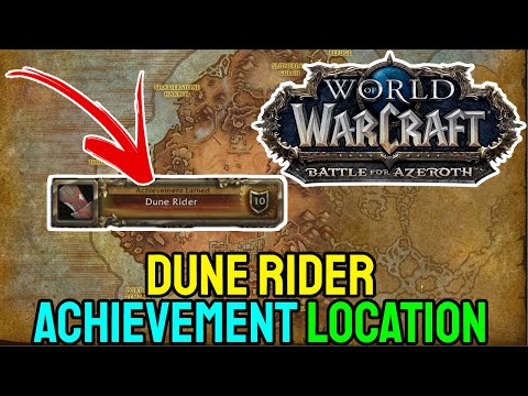 World of Warcraft - Zandalar Vol'Dun - Dune Rider Achievement Rickety Plank Locations