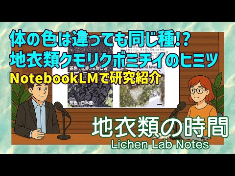 体の色は違っても同じ種!? クモリクボミチイのヒミツ（2025年5月）