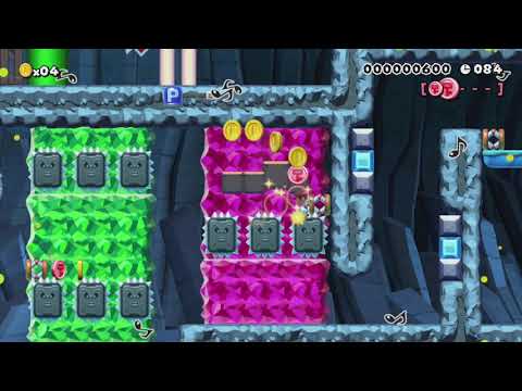 2000記/念♥♡ 皆さんへの感/謝を込めたSPEED RUN！ by いっつー - Super Mario Maker - No Commentary 1bw