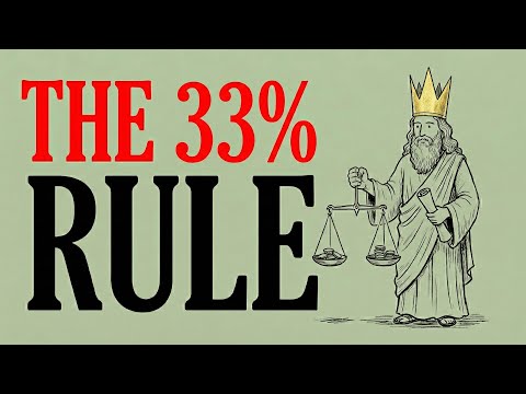 The Jewish Wealth Ratio: 33/33/33 Explained