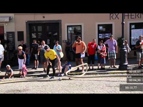 SDH Chýnov - 145.let SDH Tábor 17.8.2013 - 17,25s (2B)