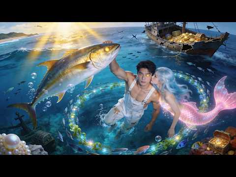 【พากย์ไทย】🧜‍♀️หนุ่มจนตกทะเลถูกเงือกจูบ!⚡️ได้ตาพิเศษมองทะลุ! กวาดทะเลลึก ปลาพันล้านกลับบ้าน!🐟