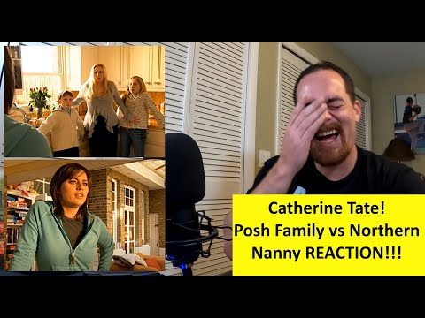 American Reacts | CATHERINE TATE | Posh Family Reacts to Northern Nanny | REACTION