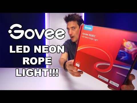 GOVEE Neon Rope Lights Review - The Best RGBIC Upgrade