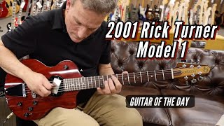 Video thumbnail for 2001 Rick Turner Model 1 | Guitar of the Day - Joee Corso by Normans Rare Guitars