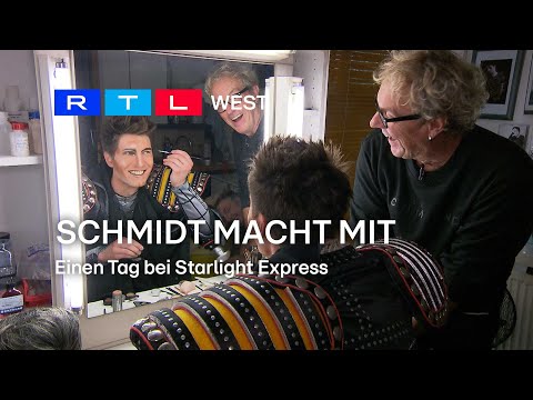 Schmidt macht mit: Einen Tag bei Starlight Express | RTL WEST