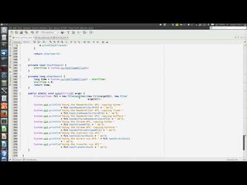 File Handling Program Using Java Nio