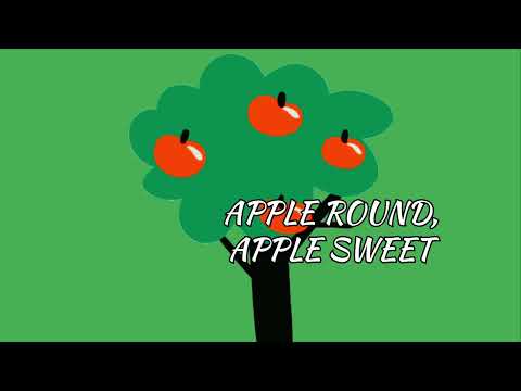 Apple Round Poem | Poems For Kids | Kids Learning Poems 