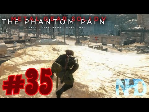 Let's Play Metal Gear Solid 5 The Phantom Pain (pt35) Stun Arm Blueprint