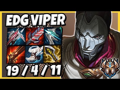Jhin vs Xayah ADC [ EDG Viper ] Ranked Challenger EUW ✅