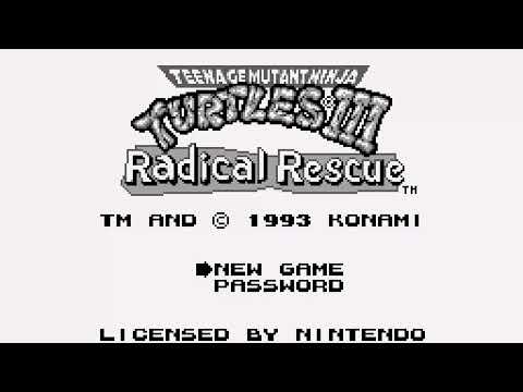 The Best of Retro VGM #2624 - TMNT III: Radical Rescue (Game Boy) - Fortress 1