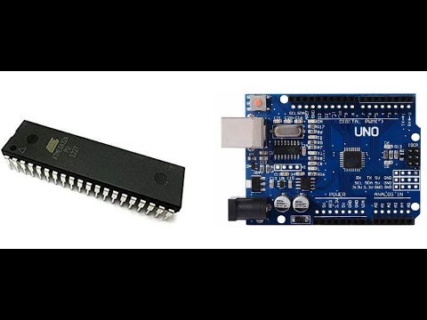 How to upload code in AVR (ATmega32/ATmega16) using Arduino UNO.