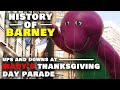 History Of BARNEY Balloons At Macy S Thanksgiving Day Parade A Look Back