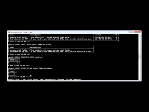 MySQL Counting Records