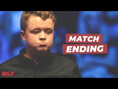 Stan Moody vs Zhou Yuelong MATCH ENDING! | BetVictor Northern Ireland Open Qualifying 2023