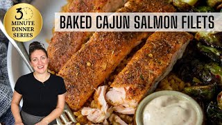 AMAZING CAJUN SALMON RECIPE | Great 30 minute dinner!