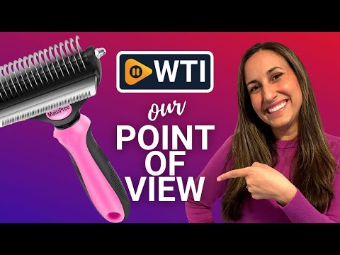 MalsiPree Pet Grooming Brush for Dogs/Cats - WTI product video review