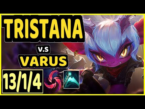 INNAXE (TRISTANA) vs VARUS - 13/1/4 KDA BOTTOM ADC CHALLENGER GAMEPLAY - EUW