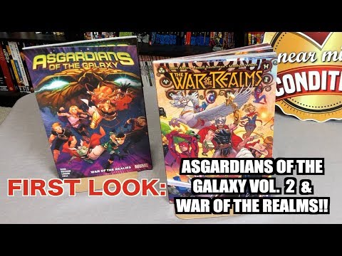 First Look: War of the Realms tpb & Asgardians of the Galaxy Vol  2!