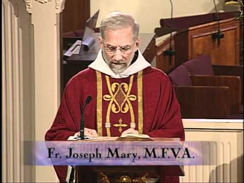 Homilia 2011-12-28 - el P Joseph Mary MFVA - Los Santos Inocentes - Martirs