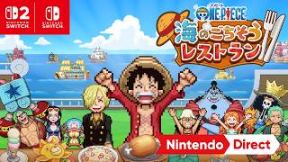 ONE PIECE 海のごちそうレストラン [Nintendo Direct 2026.6.9]