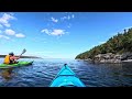 Kayaking the shoreline of Harbour Grace South August 2025