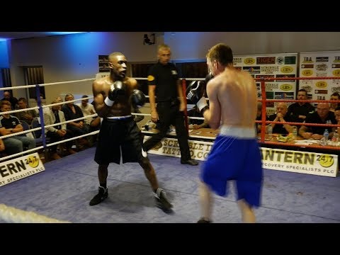 IBA Boxing - Darren v Daniel - Harlow Stadium