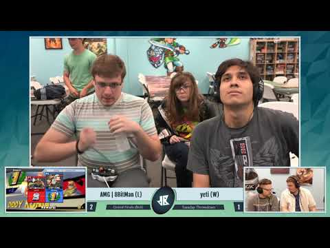 [LUG Sm4sh — 5/29/18] Grand Finals: AMG | 8BitMan (Diddy Kong) vs. yeti (Falcon/Toon Link)