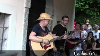 Davide Van De Sfroos @ Lezzeno-Medley Pulenta -Guglielmo Tell-Madame falena