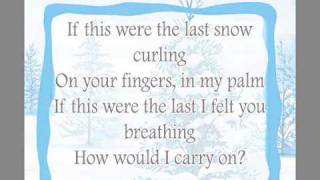 The Last Snowfall [lyrics]