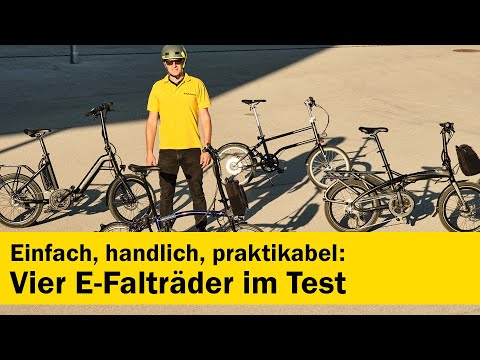 Vier Elektro-Falträder im Test  | ÖAMTC auto touring