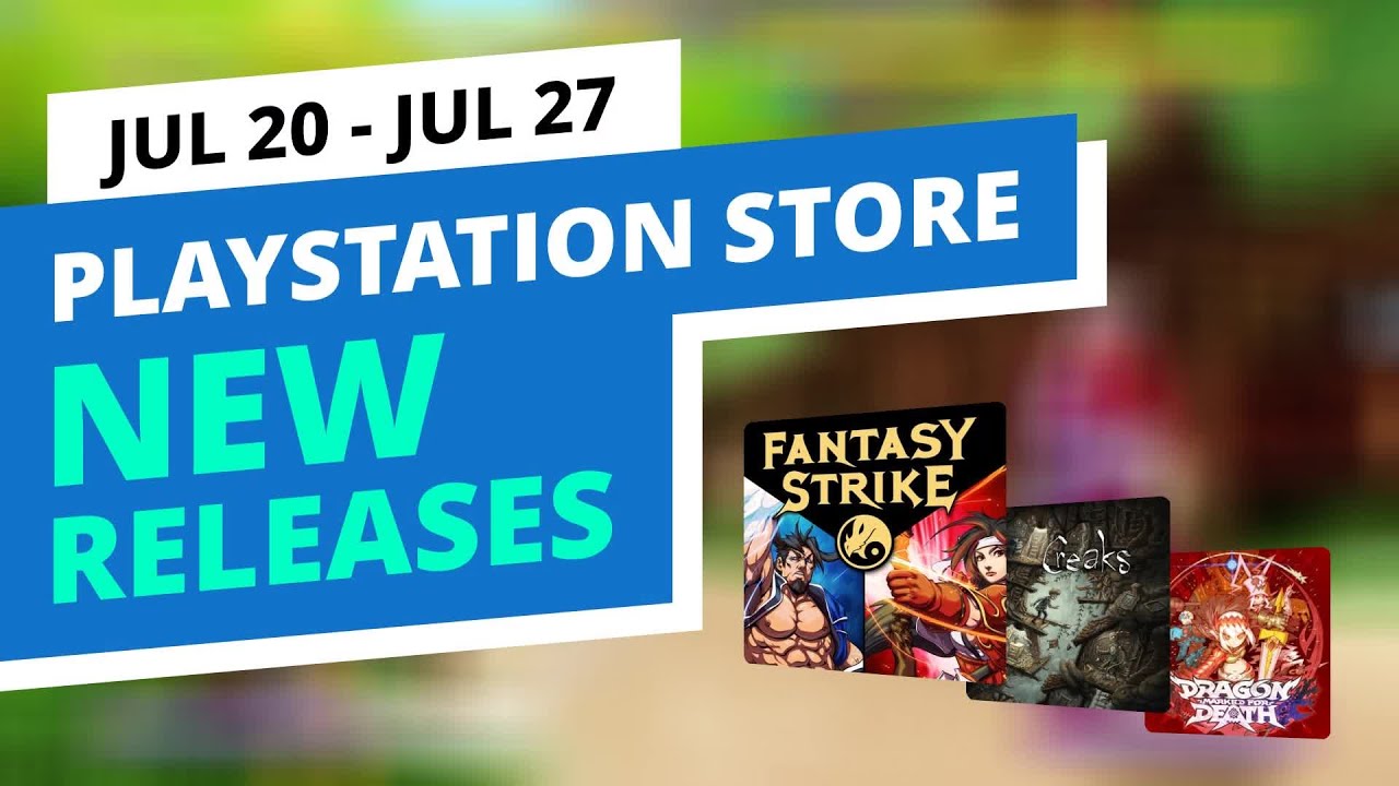 New Games in the official PlayStation Store, Jul 20 - Jul 27