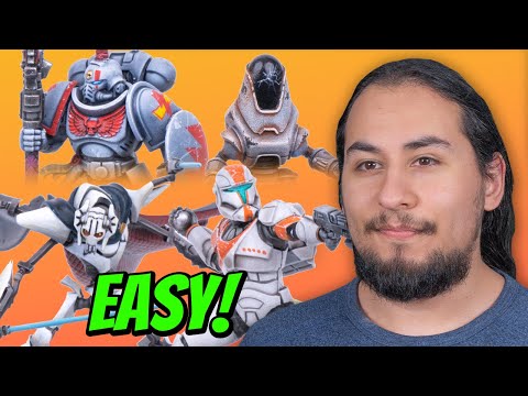 My 4 Favorite Ways to Paint White Armor!