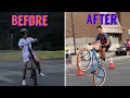 Tyler Bushey- 1 year wheelie progression