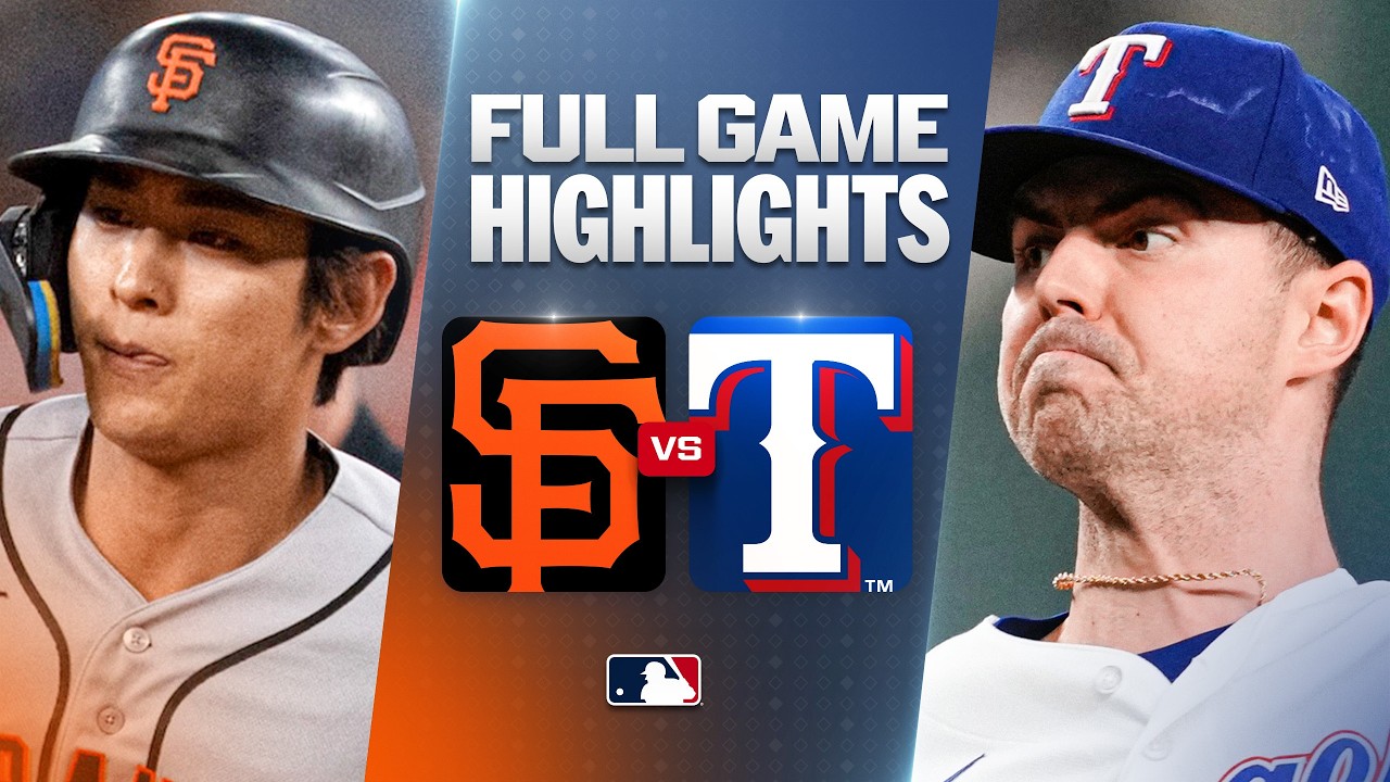 GIANTS vs. RANGERS: Official Full Game Highlights (August 4) | 2026 MLB Season