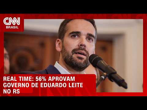 Eduardo Leite é aprovado por 56% dos gaúchos; 38% desaprovam, diz pesquisa | CNN NOVO DIA