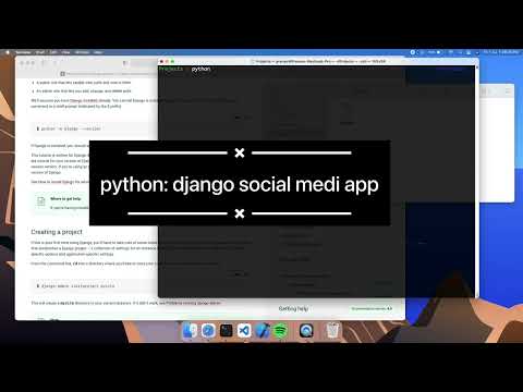 Django Social Media App #1 | Social Media | Python