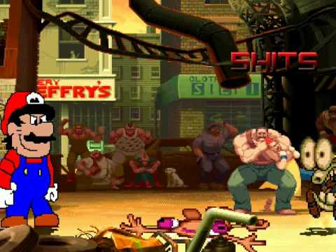 TheMattalocalypse Random Mugen Battle - 062 - Neo Sonic & Rocko VS. Malleo & Ren