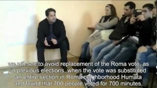 preview picture of video 'FRL preparation of Roma support pressure group project'