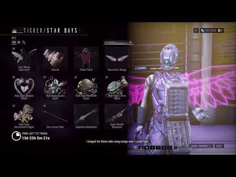 Warframe Ticker