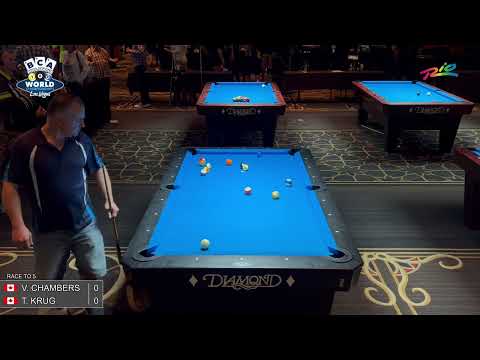 2022 BCA 8-Ball Singles Platinum Division FINAL - Vince Chambers vs Tim Krug
