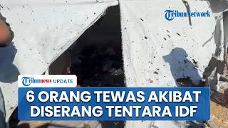 IDF Serang Tenda Pengungsi di Kota Gaza Tewaskan 6 Orang, Anak Antre Air Ikut Jadi Sasaran Bom