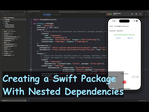 Creating and Using Swift Packages With Nested Dependencies - Part 2