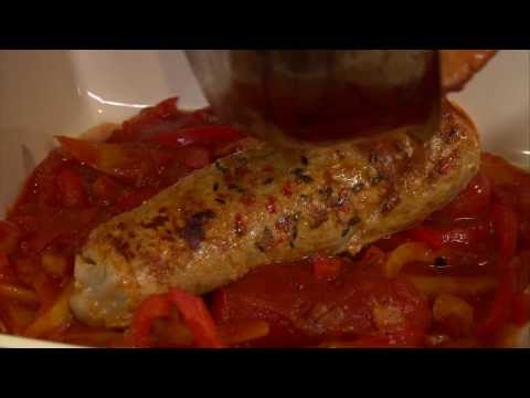Neven Maguire makes Pork Steak with Peppers (short video)