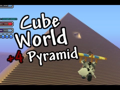 Cubeworld Alpha: +4 Pyramid