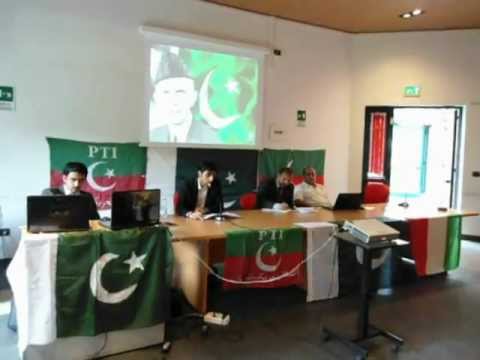 Zia Khan Speech at ''INDEPENDENCE DAY WITH ISF ITALY'' Torino. (25-08-2012)