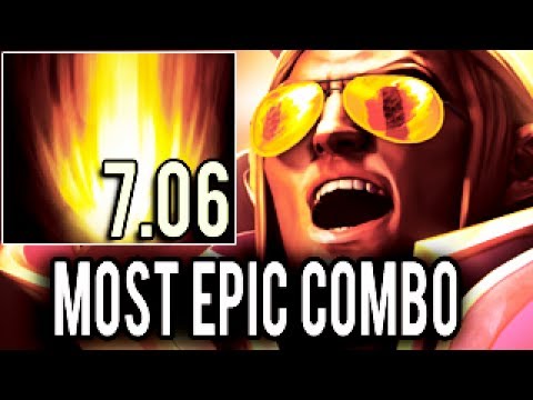 SumiYa Most Epic Invoker Combo and SunStrike Pro China Invoker Gameplay 7.06 Dota 2