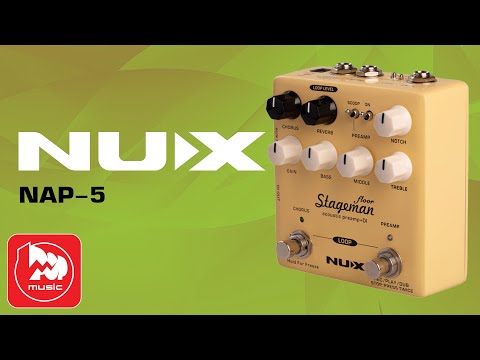 Предусилитель для акустических гитар Nux Stageman NAP-5