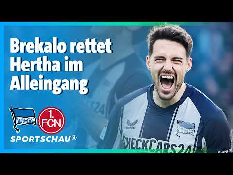 Hertha BSC - 1. FC Nürnberg Highlights 2nd Bundesliga, Matchday 24 | Sportschau Football